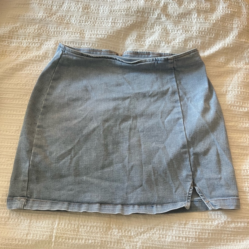 Denim Blue Skirt